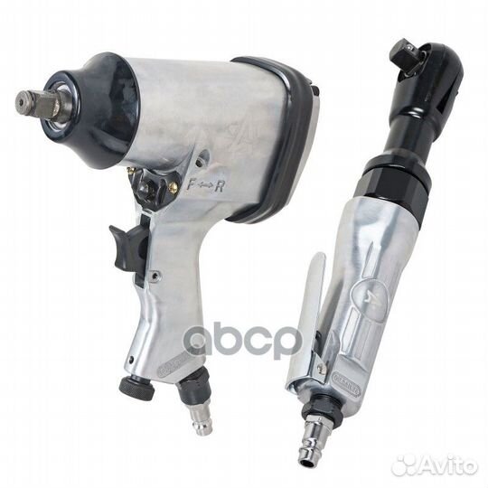 Гайковёрт пневм.ударный 1/2DR 330Нм и трещотка