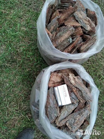 Кора сосны. Мульча