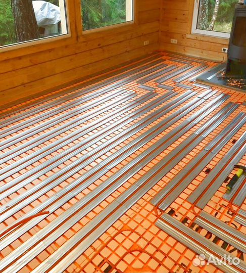 Маты для теплого пола с бобышками