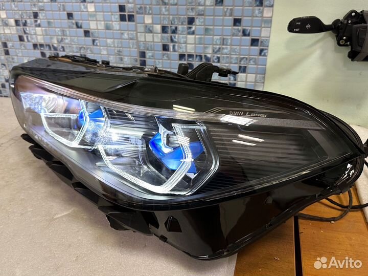 Фара левая Bmw G06 X6 Laser Shadow line