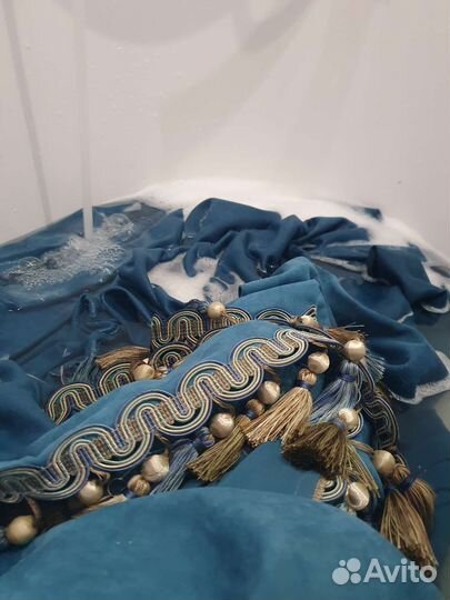 Стирка штор, тюлей