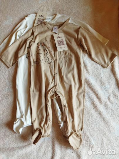 Набор слипов 68 74 новые комбинезоны