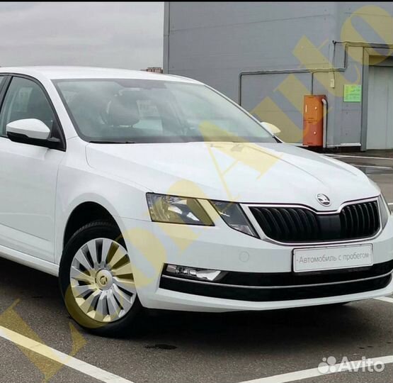 Капот на Skoda Octavia A7 2013-2020 Ярко-белый