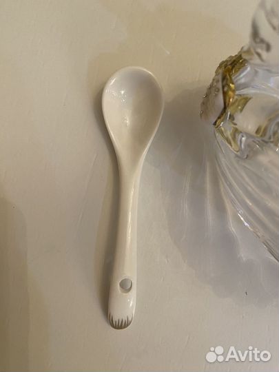 Хрустальная икорница