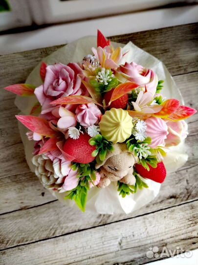 Мыло ручной работы Букет