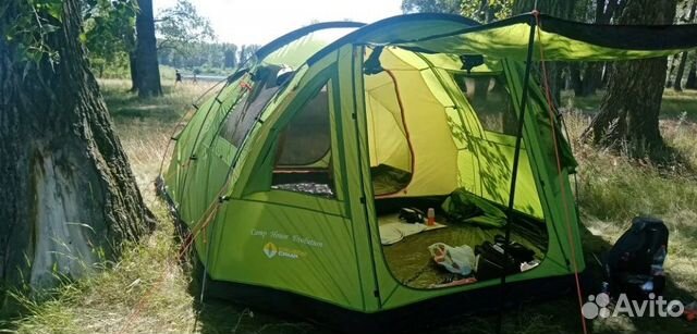 Палатка 4-местная Crusoe Camp Camp House Evolution купить в Москве ...
