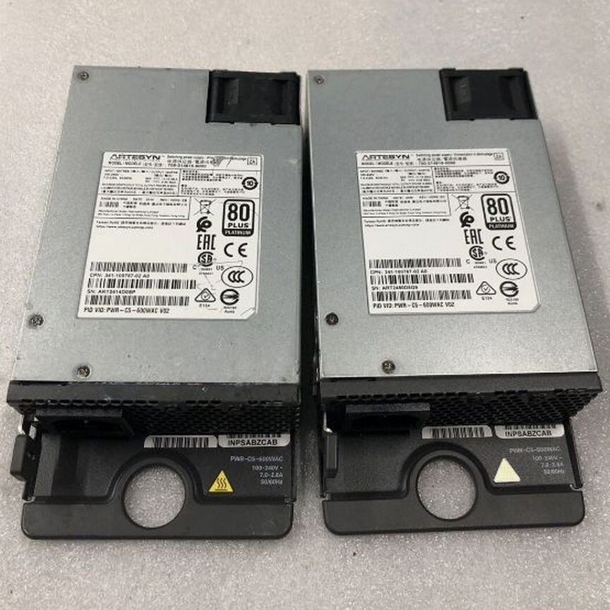 [PWR-C5-600WAC] Блоки Питания Cisco 1kwac Pwr-C5-600wac