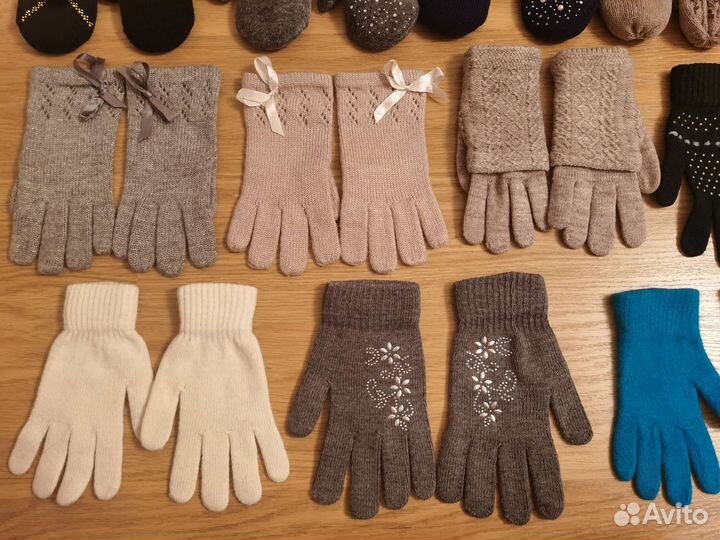 Перчатки варежки женские и подростковые