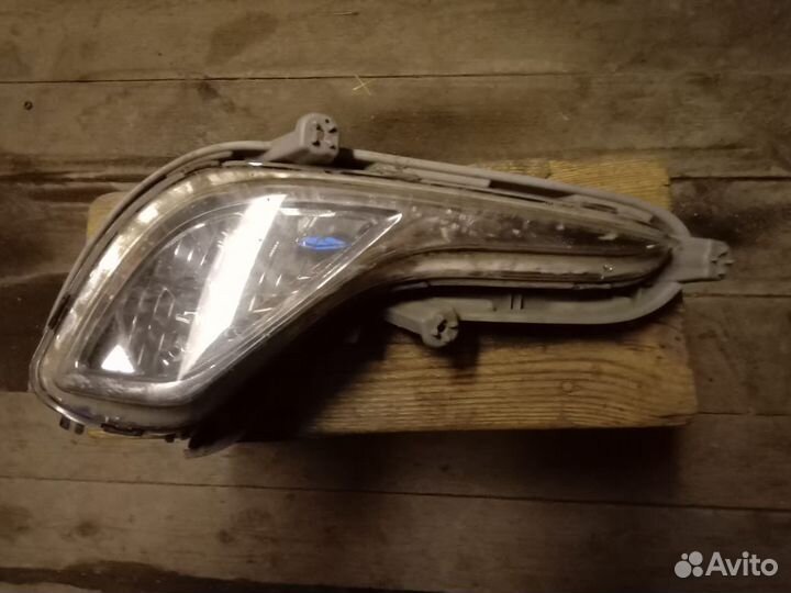 Противотуманная фара на hyundai solaris