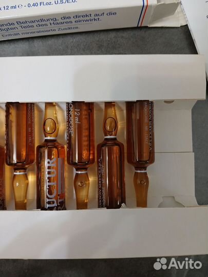 Ампулы для волос Structure Fort