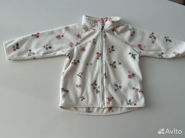 Флис для девочки hm 68-74