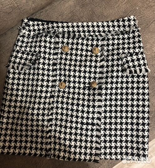 Твидовая юбка