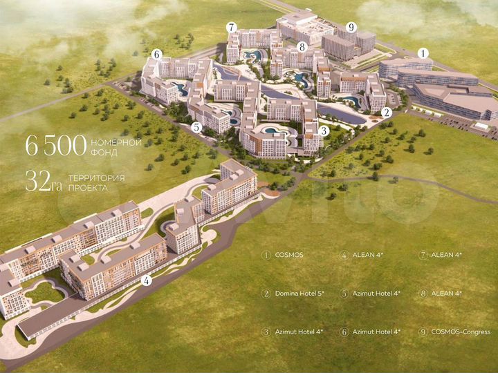 1-к. апартаменты, 31,7 м², 2/8 эт.