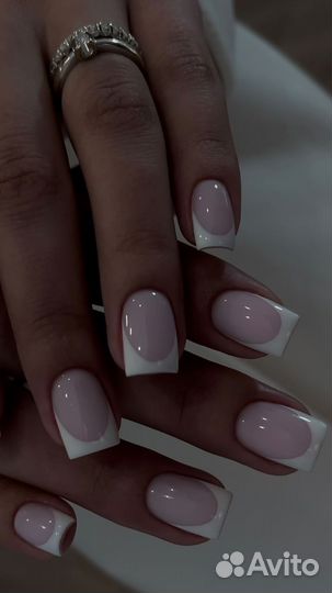 Модель на маникюр наращивание