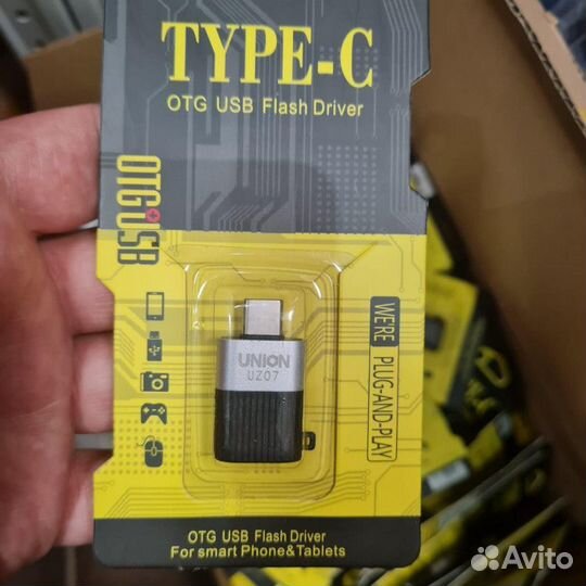 Хаб-переходник Type-c / USB OTG на MacBook Union