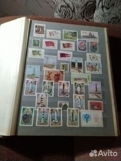 Марки 1002шт.и 18блоков обмен