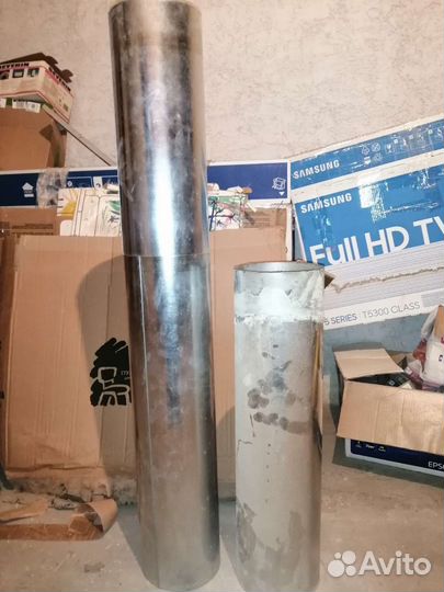 Трубы для дымохода бу