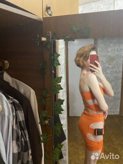 Костюм (штаны, топ и пояс)