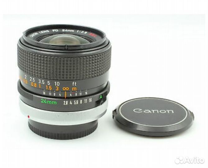 Объектив Canon FD 24mm 2.8 S.S.C