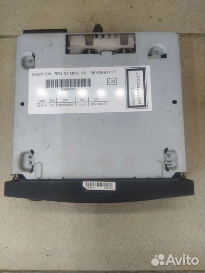 Магнитола Ситроен С4