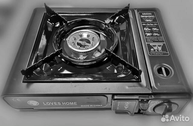 Плитка газовая туристическая в кейсе