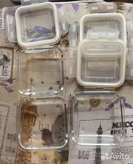 Контейнер IKEA стекло