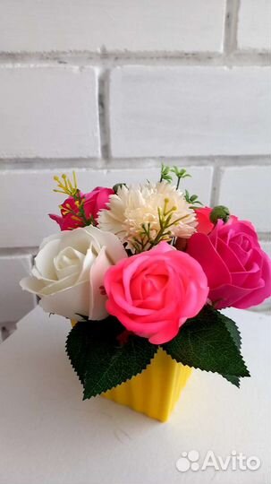 Букет из мыла