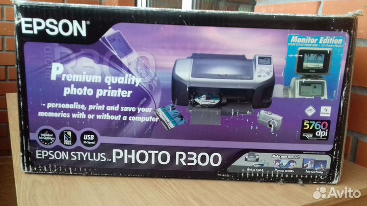 Фотопринтер epson