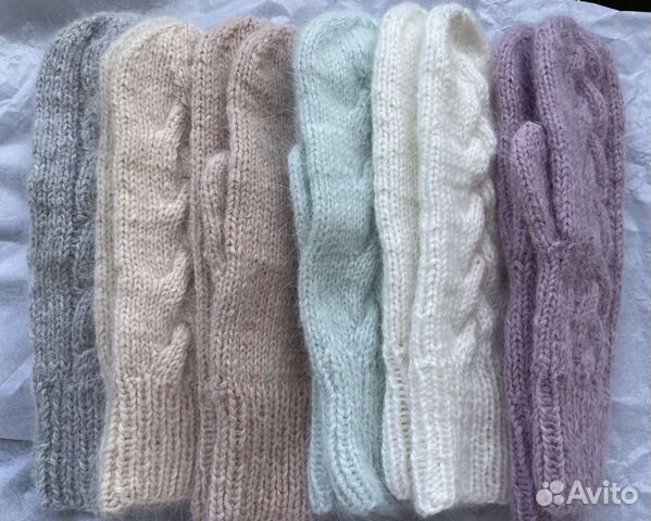 Варежки пух норки