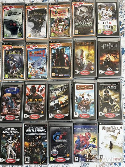 Игры для приставки PSP