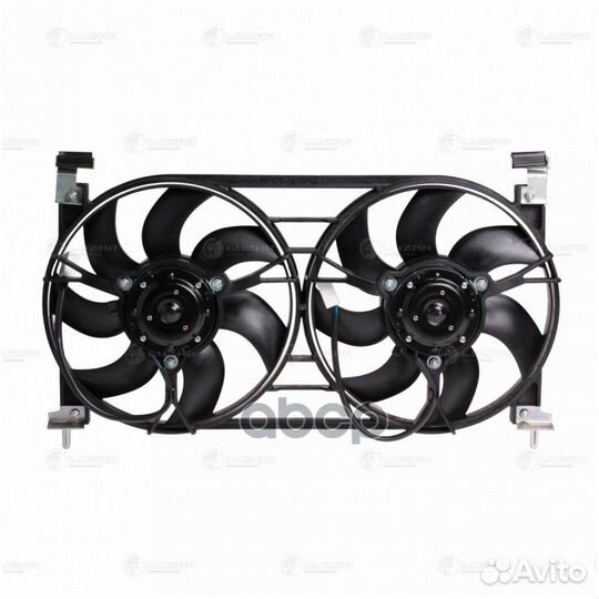 Блок электровентиляторов охлаждения с кожухом