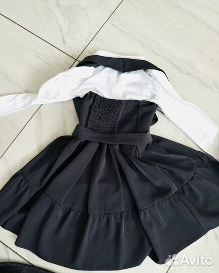 Вещи в школу для девочки пакетом 122 см, 7 лет