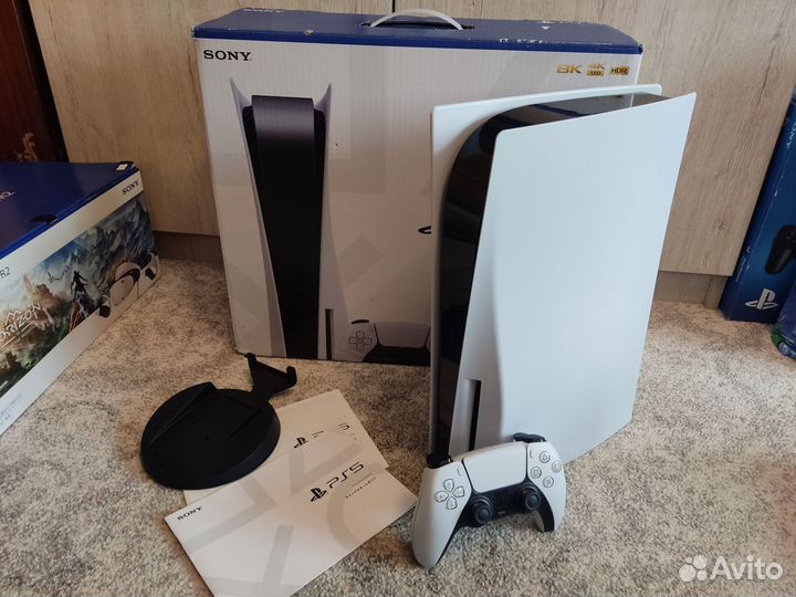 PS5 825Gb c приводом 1200A