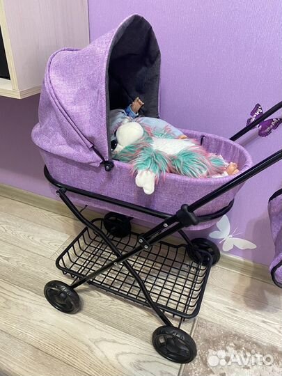 Коляска для кукол детская