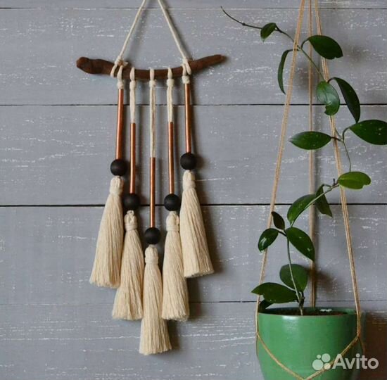 Настенное панно макраме