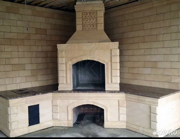 Балясины колоны камин барбекю