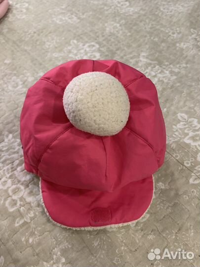 Шапка для девочки зимняя 12-24 мес 48р. Crockid
