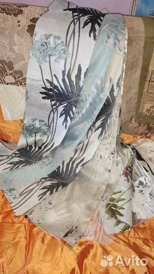 Отрезы шторных тканей