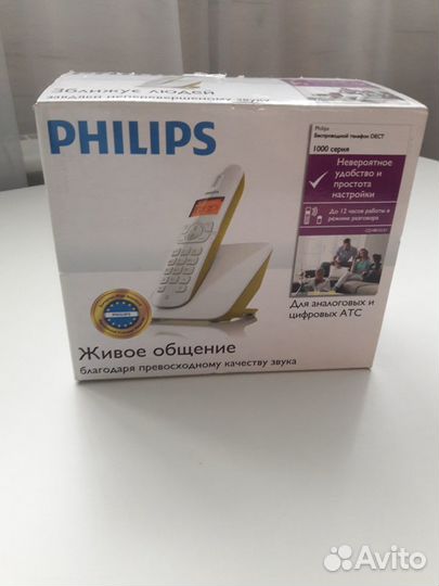 Беспроводной телефон philips