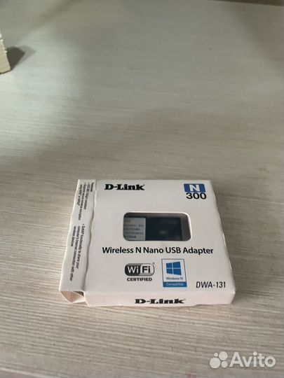 Wifi адаптер для пк d link n 300 dwa-131