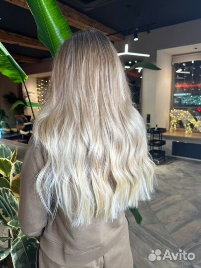 Модель на сложное окрашивание волос