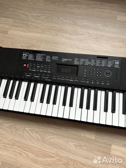 Синтезатор клавиши фортепиано Denn DEK494