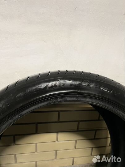 Pirelli P Zero 265/40 R21 и 295/35 R21