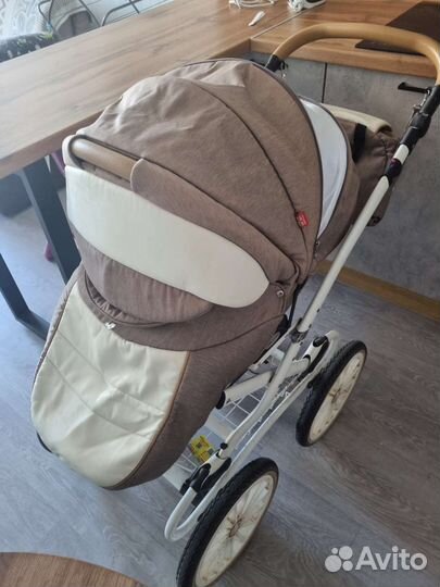 Коляска 2 в 1 bebe mobile ines