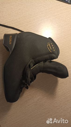 Фигурные коньки edea 225 overture чёрные