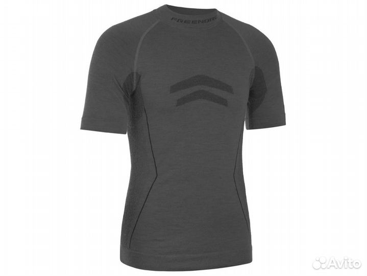Термобелье футболка freenord merino tech, серый