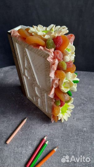 Съедобные букеты для женщин