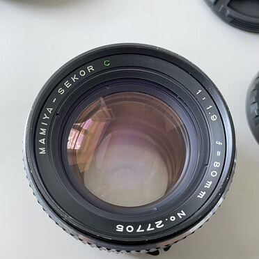 Объектив Mamiya Sekor C 80mm f1.9