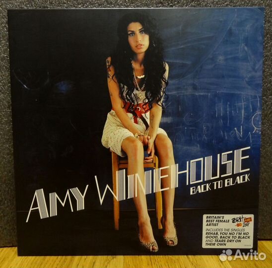 Amy Winehouse Back To Black 2007 Пластинка Винил