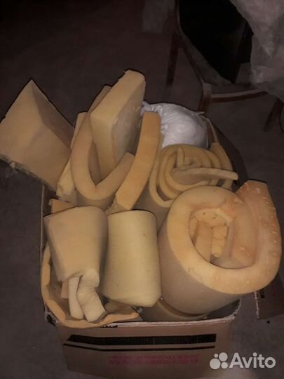 Поролон бу много и матрас